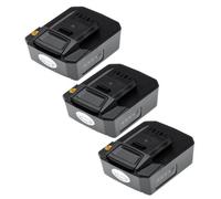 vhbw 3x Batteries compatible avec Hilti PR 30-HVSG A12, SF 2-A, SF 2H-A, SFD 2-A, SID 2-A, SL 2-A12 outil électrique (2000 mAh, Li-ion, 10,8 V)