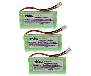 vhbw 3X Batteries Compatible avec Siemens Gigaset AL140