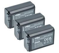 vhbw 3x Batteries compatible avec Sony Cybershot DSC-RX10 IV appareil photo, reflex numérique (950mAh, 7,2V, Li-ion) avec puce d'information