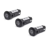 vhbw 3x Batteries remplacement pour Panasonic EY9L10B pour outil électrique (1500 mAh, Li-ion, 3,6 V)