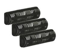 vhbw 3x bloc de lames compatible avec Braun Plus, S, SL, Micron 808 rasoir, argenté / gris