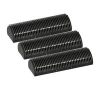 vhbw 3x bloc de lames compatible avec Braun Sixtant BN, 6007, 6006, S rasoir, noir / argenté
