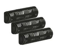 vhbw 3x bloc de lames compatible avec Braun universel 2000, 2005, 1000 rasoir, argenté / gris
