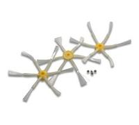 vhbw 3x brosse latérale compatible avec iRobot Roomba 564, 565, 570, 580, 581, 590, 610, 760, 770, 780 robot aspirateur - lot de brosses, blanc Blanc G