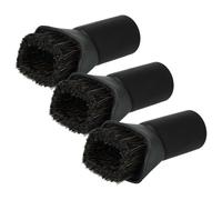 vhbw 3x Brosse pour meubles Brosse anti-poussière compatible avec Kärcher NT 802 IV, ProNT 400, ProNT 200 aspirateur avec raccord rond 35 mm - 7cm