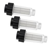 vhbw 3x Cartouche anticalcaire compatible avec Kärcher K 3 Power Control, K 3 Power Control Home T 5 nettoyeur vapeur avec raccord d'eau 3/4