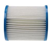 vhbw 3x Cartouches filtrantes remplacement pour Intex E 59904, Typ E pour piscine pompe de filtration, filtre à eau blanc / bleu