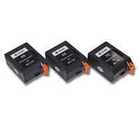 vhbw 3x cartouches pour imprimante en lot pour Canon Faxphone B190, B340, B200, B220, B340 comme Canon BC-01, BC-02, BX-02.