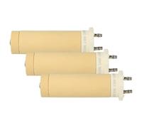 vhbw 3x Élément chauffant remplacement pour Leister 103.596 pour pistolet soudeur à air chaud - 1000 W, céramique, 3 x 3 cm