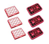 vhbw 3x filtre à charbon actif, 3x filtre EPA compatible avec Lux D 820, 1, 1 Classic, 1 Royal, Classic, D 800 - D 899 aspirateur