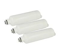 vhbw 3x Filtre à eau cartouche compatible avec Bosch KAD93VBFP/01, KAD93AIEPG/01, KAD93VIFP/01, KAD93VBFPG/01, KAD93VIFPG/01 réfrigérateur