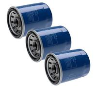Vhbw 3x Filtre À Huile Compatible Avec Hako 18-059 Tracteurs Moteurs De Pelleteuse Chargeuse Compact