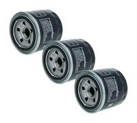 vhbw 3x Filtre à huile compatible avec John Deere M801002