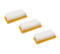vhbw 3x filtre à plis plats pour aspirateur robot aspirateur multi-usages Kärcher AD2, AD 3.200, AD.3000, AD3, AD3 Premium Fireplace, AD4, AD 4Premium