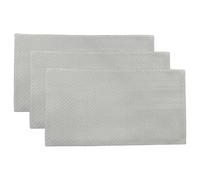 vhbw 3x Filtre anti-graisse compatible avec AEG 511D-C 94211760001, 330D-g 94211730400 hotte de cuisine - 36,6 x 20,1 x 6 cm, métal