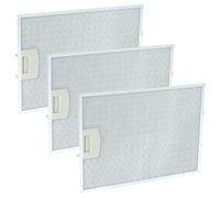 vhbw 3x Filtre anti-graisse compatible avec Constructa CD66550/01