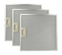 vhbw 3x Filtre anti-graisse compatible avec Juno CIRCUS 01 M20 P4T3V 208202746603 hotte de cuisine - 32 x 32 x 0,85 cm, métal