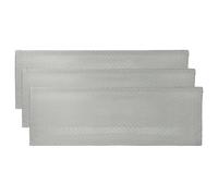 vhbw 3x Filtre anti-graisse compatible avec Juno LeMaitre JDA 3830 E hotte de cuisine - 43,5 x 14,8 x 0,5 cm, métal