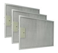vhbw 3x Filtre anti-graisse compatible avec Klarstein Balzac, Zola hotte de cuisine, aluminium