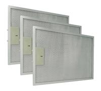 vhbw 3x Filtre anti-graisse compatible avec Klarstein Balzac, Zola hotte de cuisine, aluminium
