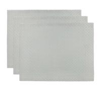 vhbw 3x Filtre anti-graisse compatible avec Whirlpool AKR 973 857897301130 hotte de cuisine, métal