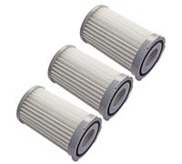 vhbw 3x Filtre compatible avec AEG/Electrolux Accelerator ZAC 6700 - 6899 aspirateur - filtre de sortie d'air, blanc