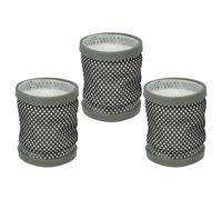 vhbw 3x Filtre compatible avec Dirt Devil Cavalier Parquet, Cavalier Reach, Cavalier aspirateur - filtre de sortie d'air, noir / blanc / gris