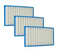 vhbw 3x filtre compatible avec Dyson DC02 ReCyclone, DC02 De Stijl, DC02 DAS, DC02 Clear, DC02 Absolute aspirateur - filtre HEPA bleu / blanc