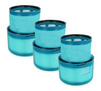 vhbw 3x Filtre compatible avec Dyson Gen5 Detect Absolute, Detect aspirateur - filtre de sortie d'air, turquoise/blanc