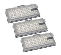 vhbw 3x filtre compatible avec Miele Complete C3 Cat and Dog Powerline, Complete C3 Powerline aspirateur - Filtre HEPA contre les allergies