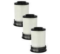 vhbw 3x filtre compatible avec Miele Triflex HX1 aspirateur - filtre HEPA noir / blanc