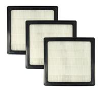 vhbw 3x filtre compatible avec Nilfisk Extreme X100, X100C, X110 Coral Red, Complete, Hygienic, King, Extreme aspirateur - Filtre HEPA contre les allergies