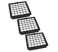 vhbw 3x filtre compatible avec Quelle / Privileg Megaclean 3, VS8PR04/03 aspirateur - filtre HEPA noir / blanc