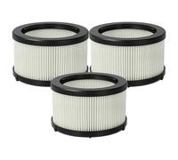 vhbw 3x filtre compatible avec Rowenta X-Force Flex 9.60 RH2037WO, RH2038WO, RH2039WO, RH2077WO aspirateur - filtre moteur HEPA noir/blanc