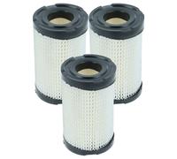 vhbw 3x filtre compatible avec Tecumseh OVRM105, LV148EA, LEV90, LEV115, LV156XA-331005A, LV148XA-334060D, LV156EA-336501A, MP 25 tondeuse à gazon