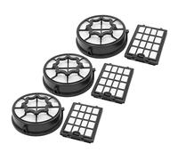 vhbw 3x filtre d'échappement, 3x filtre HEPA, 3x filtre pré-moteur compatible avec Tornado 900258130, TO7860EL aspirateur
