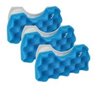 vhbw 3x filtre en mousse, 3x microfiltre compatible avec Samsung SC4340, SC4320 VCC4320S3WGEN, SC4320 VCC4320S31BOL, Calypso, SC4330 aspirateur