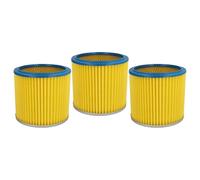 vhbw 3x filtre plissé compatible avec Aqua Vac 7402 B/P