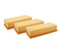vhbw 3x Flachfaltenfilter Filter remplace 6.904-283.0 Kärcher Nass-/Trockensauger IVC 60/24-2 Ap, IVC 60/30 Ap, IVC 60/30 Ap M Z22