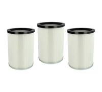 vhbw 3x filtre plissé remplacement pour Kärcher 9.770-988.0, 6.907-038.0 pour aspirateur - blanc