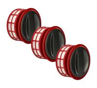 vhbw 3x Filtre post-moteur compatible avec Roborock T7S Plus, T7S, H7, H6 aspirateur - Filtre HEPA