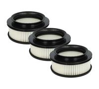 vhbw 3x Filtre pré-moteur compatible avec Rowenta X-Force Flex 11.60 RH9890, RH9889WO, RH9889 aspirateur - Filtre de protection du moteur, nettoyable