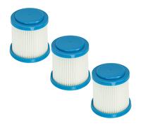 vhbw 3x filtre remplacement pour Black & Decker 90606058-01, VPFE 20, VPFE20 pour aspirateur - Filtre HEPA contre les allergies