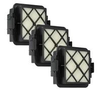 vhbw 3x filtre remplacement pour Kärcher 2.863-240.0 pour aspirateur - filtre HEPA noir/blanc