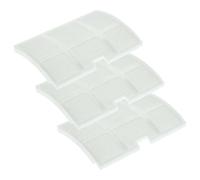 vhbw 3x Filtre remplacement pour Sebo 5143 pour aspirateur - filtre de sortie d'air, blanc