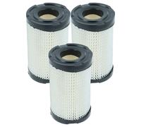 vhbw 3x filtre remplacement pour Wolf 23410051 pour tondeuse à gazon