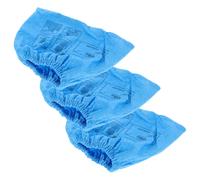 vhbw 3x Filtre textile compatible avec Parkside PNTS 1300 F5, 1400H4, 1300 E4, 1300 C3 aspirateur sec et humide - Sac filtrant, lavable bleu