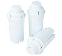vhbw 3x Filtres à eau compatible avec Brita OPTIMAX machine à café automatique, machine à expresso, blanc