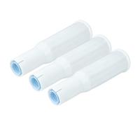 vhbw 3x Filtres à eau remplacement pour AquaCrest AQK-04, ECF-7004A pour machine à café automatique, machine à expresso, blanc