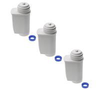 vhbw 3x Filtres à eau remplacement pour Brita Intenza 17000706, 575491, 17000705 pour machine à café automatique, machine à expresso, blanc